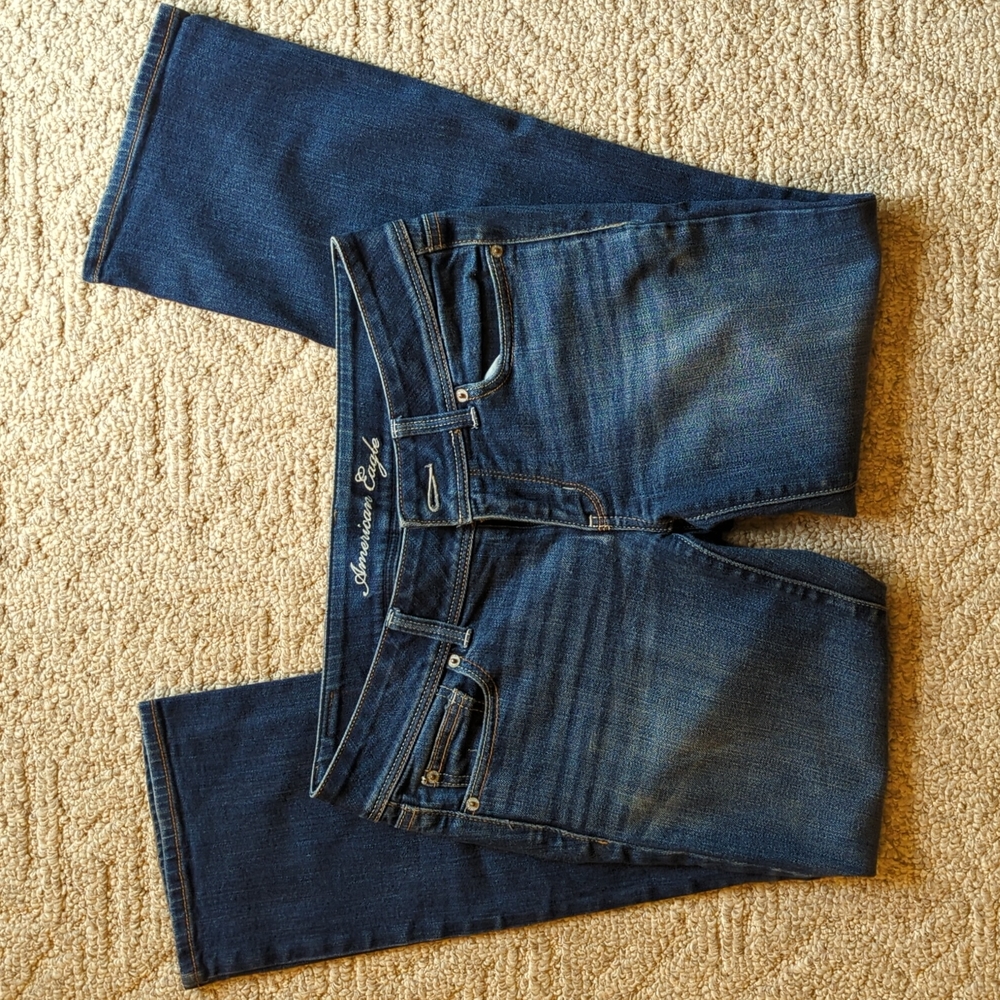 American Eagle Slim Boot Stretch size 8 Short jeans